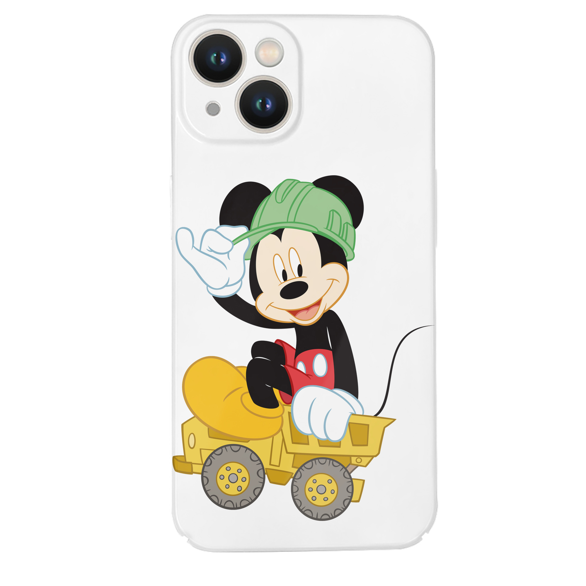 （画像用） ミッキーマウス Mickey Mouse 【iPhone 14シリーズ対応】ハードケース